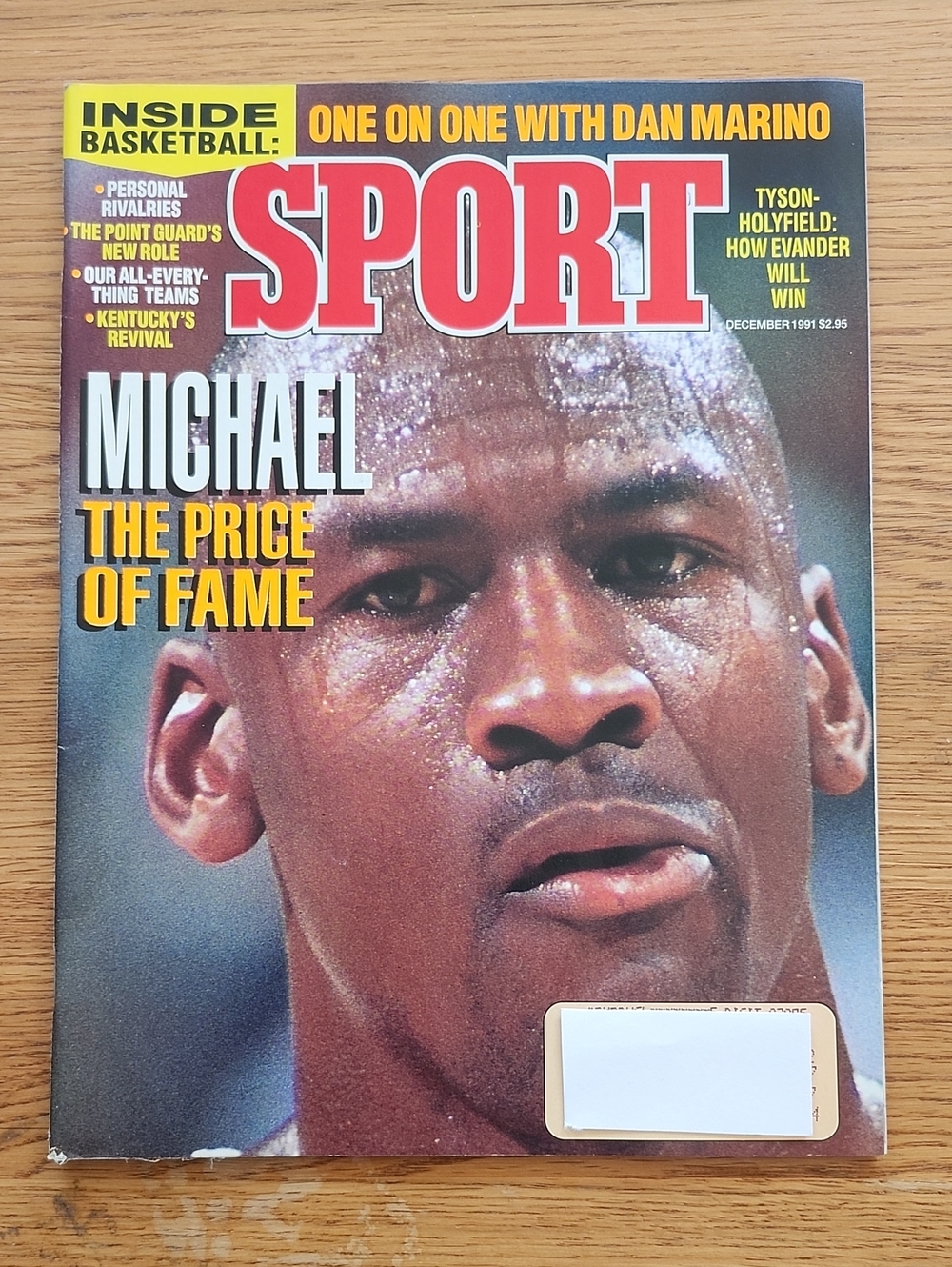 Sporto Michael Jordan Magazine Cover 1991